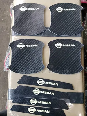 4pcs Nissan Branded Handles Bowl Cup Soft Antiscratch Sticker