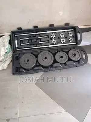 50kg Chrome Barbell/Dumbbell Set