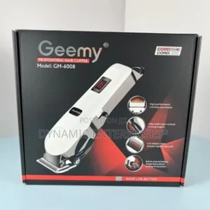 Geemy Professional Rechargeable Hair Clipper - Brand New