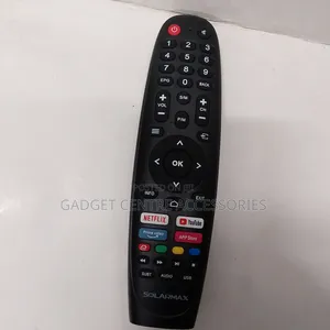 New Replacement Remote For Solarmax Smart Tv