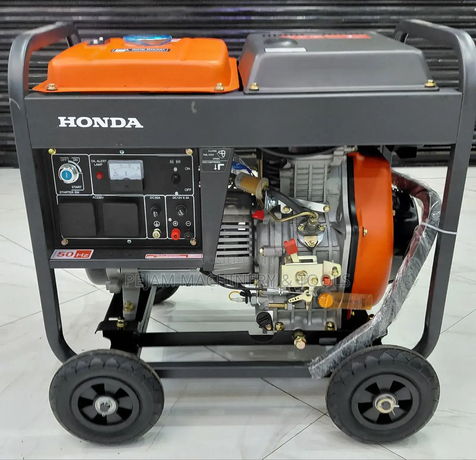 10kva Honda Diesel Generator Single Phase With 16hp Engine
