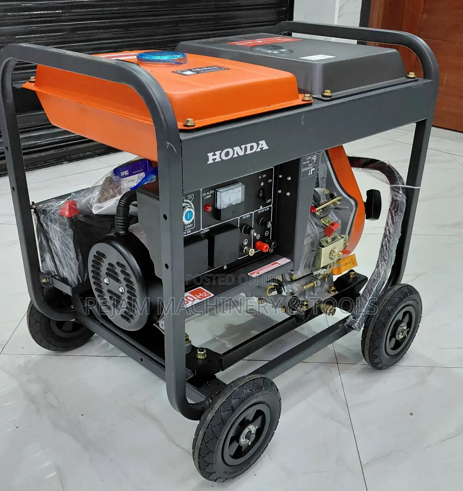 10kva Honda Diesel Generator Single Phase With 16hp Engine