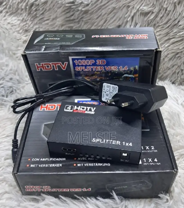 .Hdmi 1 in 4 Out Splitter Powerful and Versatile Device