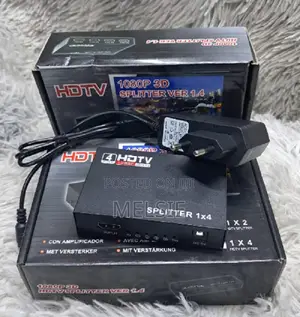 1x4 Hdmi Splitter, 1 in 4 Out Hdmi Splitter Audio Video