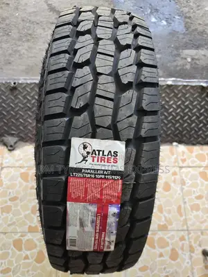 225 /75 R16 Atlas Tyres (All Terrein) Thailand.