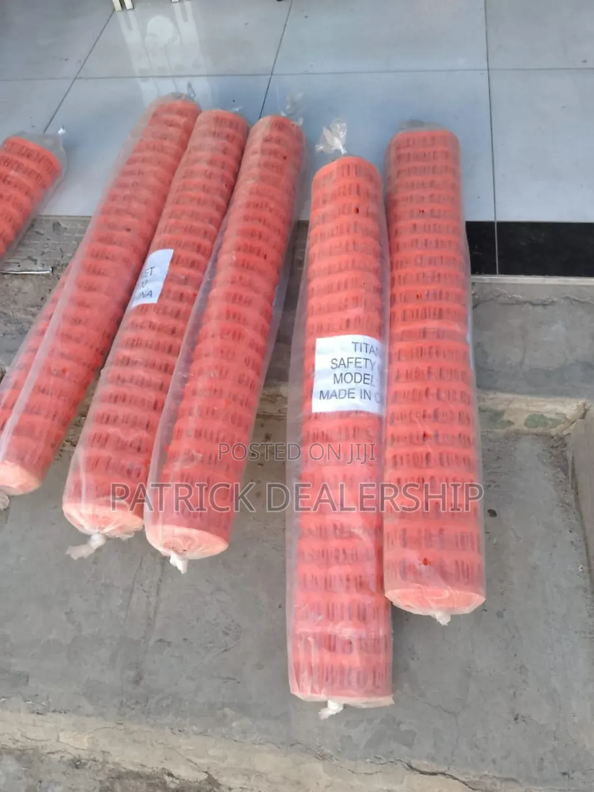 Orange Barrier Net