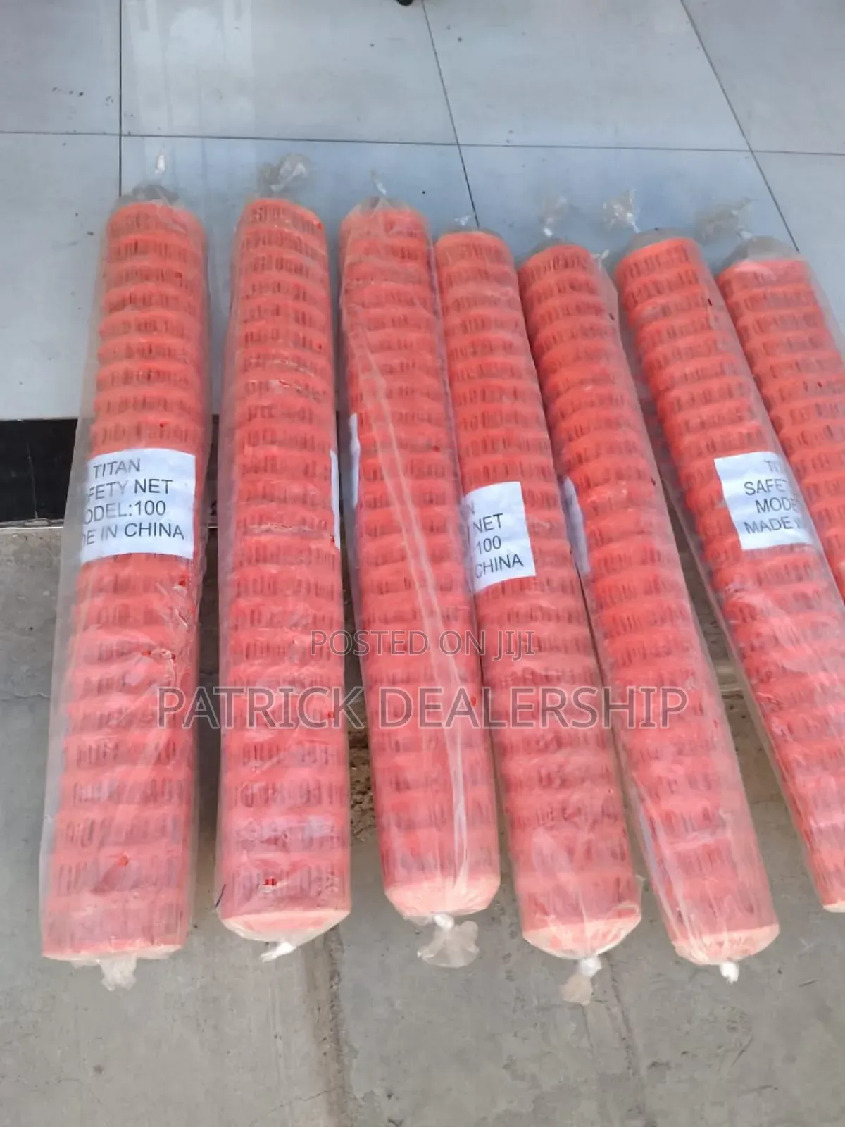 Orange Barrier Net