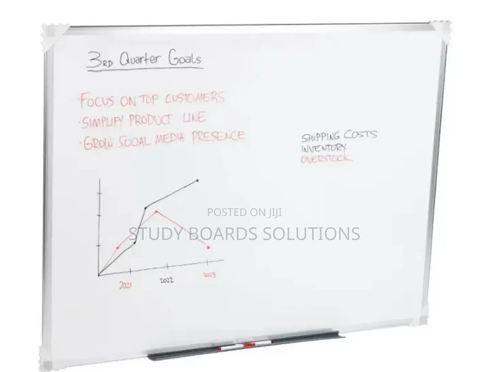 Planning Magnetic Whiteboard 6ftx4ft