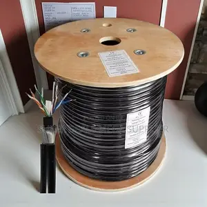 305m Cat 6 Outdoor Cable Weatherproof Uv Protected Double Shielding