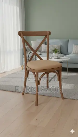 Classic Crossback Chair for Weddings – Woodgrain Design