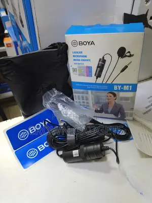 Professional Boya by-M1 Clip-on Microphone 360° Pickup
