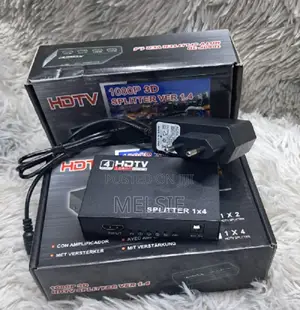 Hdmi Splitter 1 in 4 , 1x4 Hdmi Splitter Support at 60hz Full Hd 1080p
