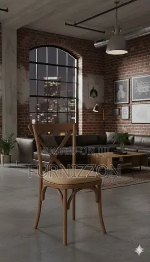 Beautiful Rustic Crossback Chair – Ideal for Wedding Decor