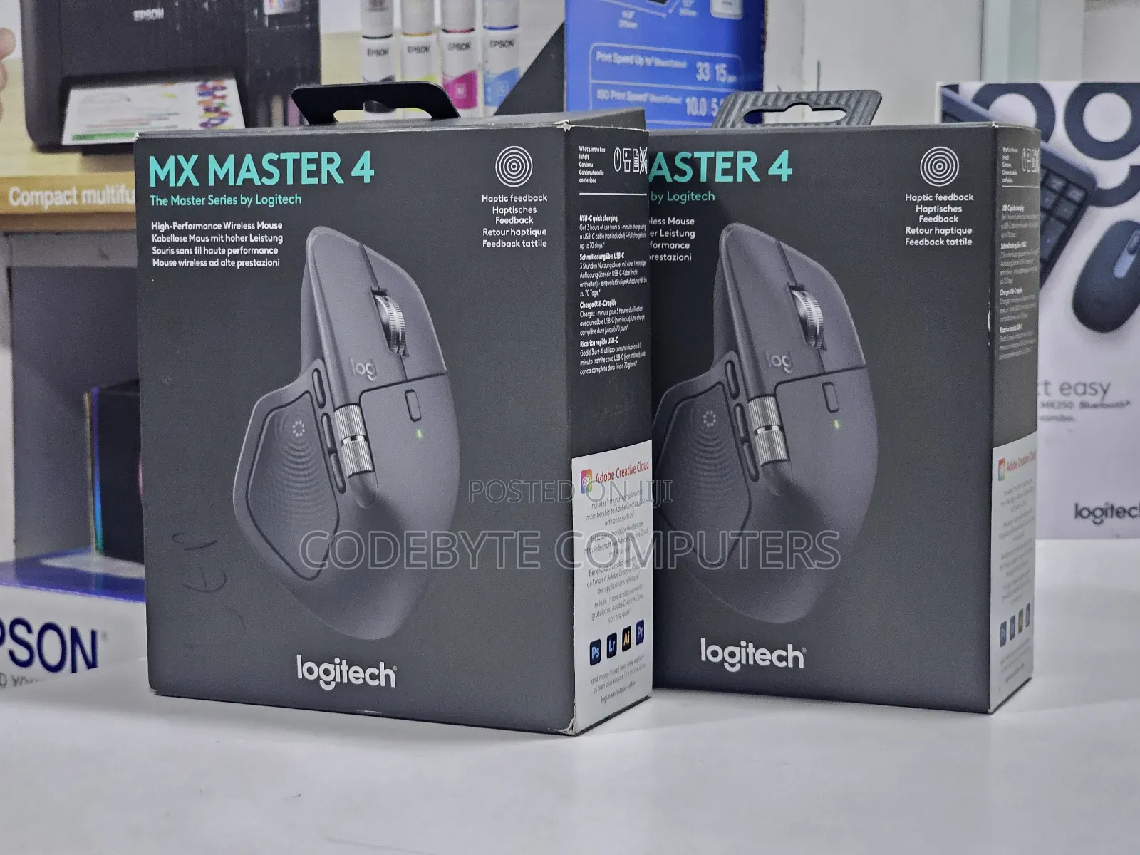 Logitech Mx Master 4 Wireless Mouse Graphite