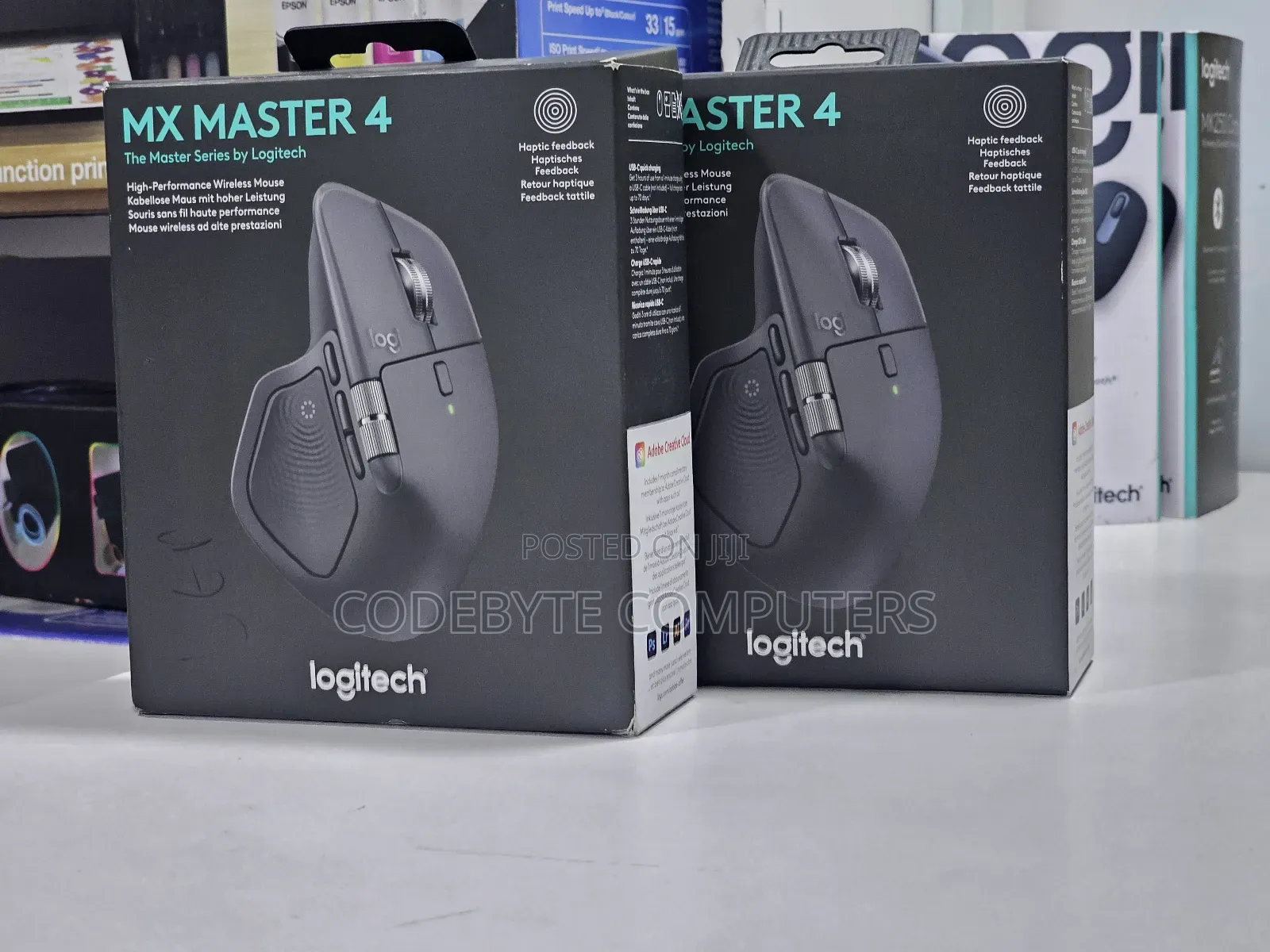 Logitech Mx Master 4 Wireless Mouse With Haptic