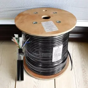 Long 305m Outdoor Cat 6 Ethernet Cable Uv Rated Direct Lan Cable
