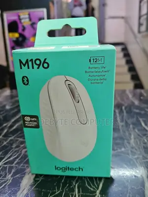 Logitech M196 Bluetooth Wireless Mouse, , 12-month Battery Life