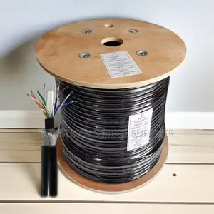Weatherproof 305m Outdoor Cat 6 Double Shielded Network Lan Cable