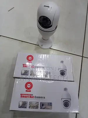 Single Lens Wireless Bulb Camera With Ai Human Motion Detection Alerts