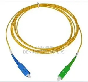 Lw-Pc-Sca-Sca-Dx-Sm-5m - Fiber Patch Cord Lszh, Sc Apc to Sc Apc, Sm,