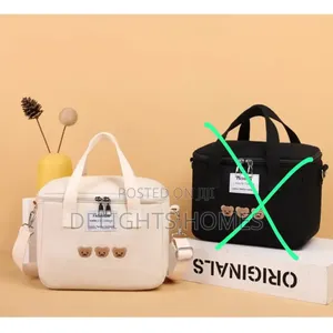 Cartoon Mommy Bear Lunch Bag_tt
