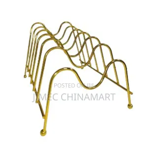 Gold Plate Stand