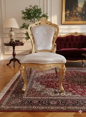Gold King Louis Chair for Wedding and Dining Use
