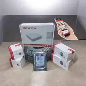 Hikvision 4 Cameras 2mp 1080p Full Hd CCTV Kit With Real Time Alerts