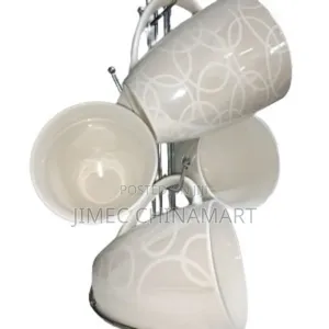 Mixed Coloured 3d Ceramic Cups-Piece