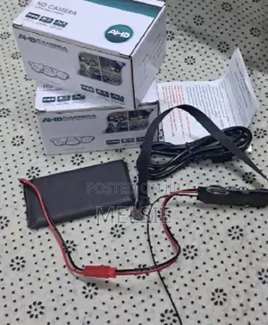 Pinhole Spy Camera With Motion Detection, Dc or Battery Powered