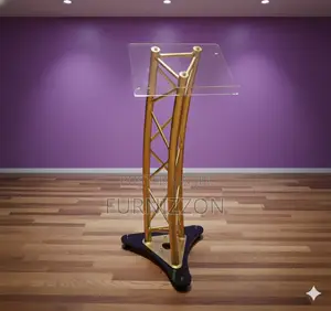 Solid Metal Lectern Stand for Schools and Churches