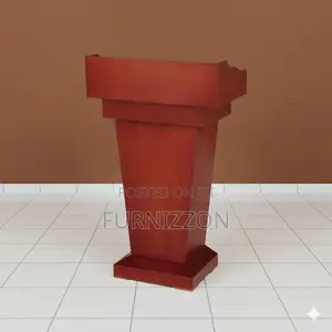 Classic Wooden Podium for Public Speaking