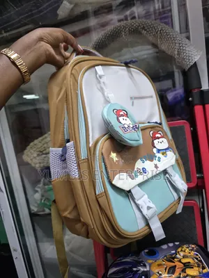 Brown Stylish Kids School Bags,Pp2,Grade 1,2 at 1200
