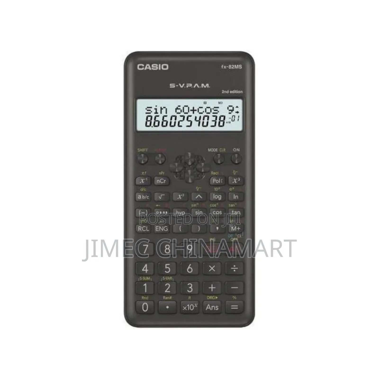 Fx-82ms 2-Line Display Calculator