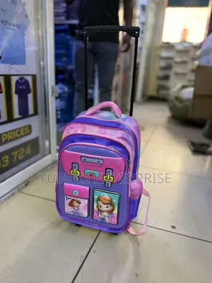 Purple Trolley School Bags for Grade 1,2,3,Pp2 at 2000