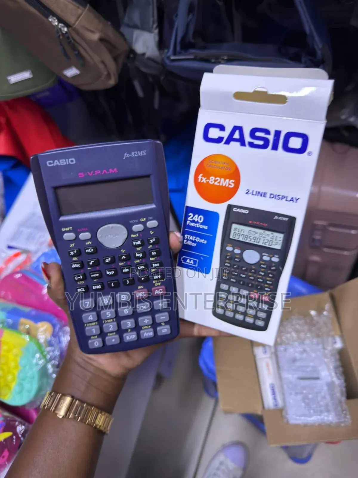 Casio Calculator Fx-82ms At 650