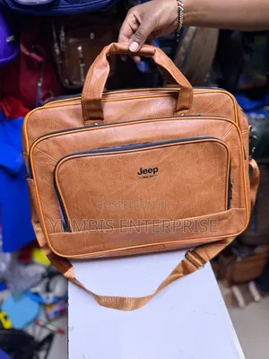 Llight Brown Jeep Laptop (Documents Bags ) at 1800