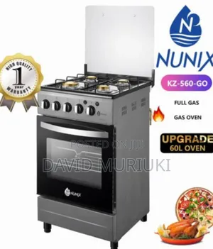 The Nunix Cooker Full Gas. Gas Oven. 50*55cm.