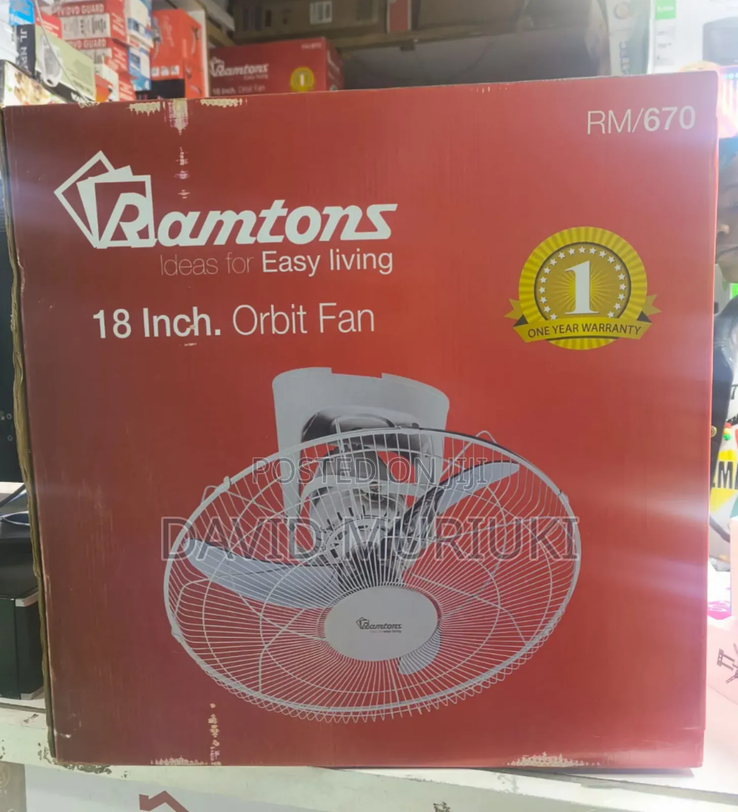 Ramtons 18 Inches Orbit Fans