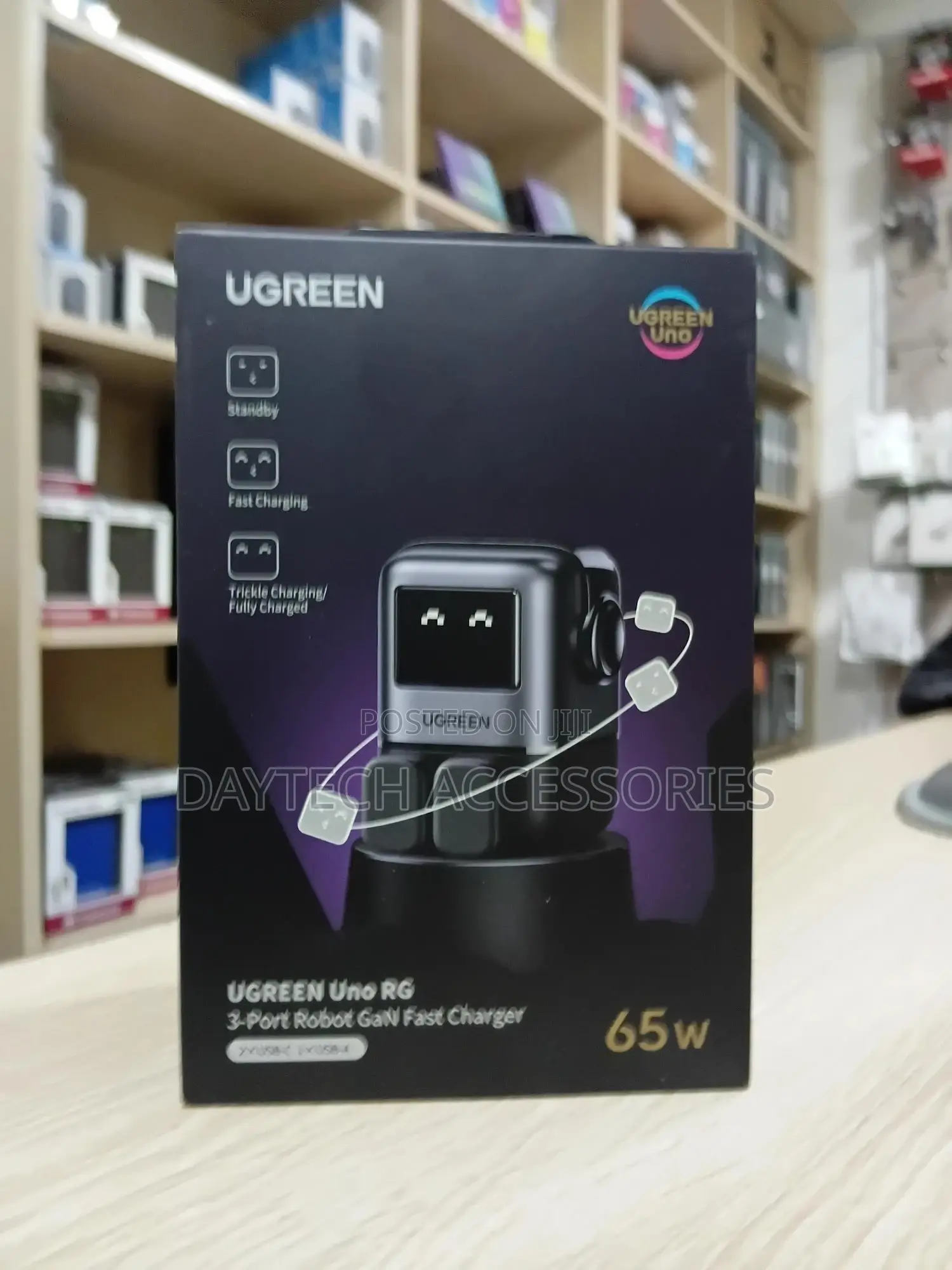 Ugreen Uno Charger 65w (Black)