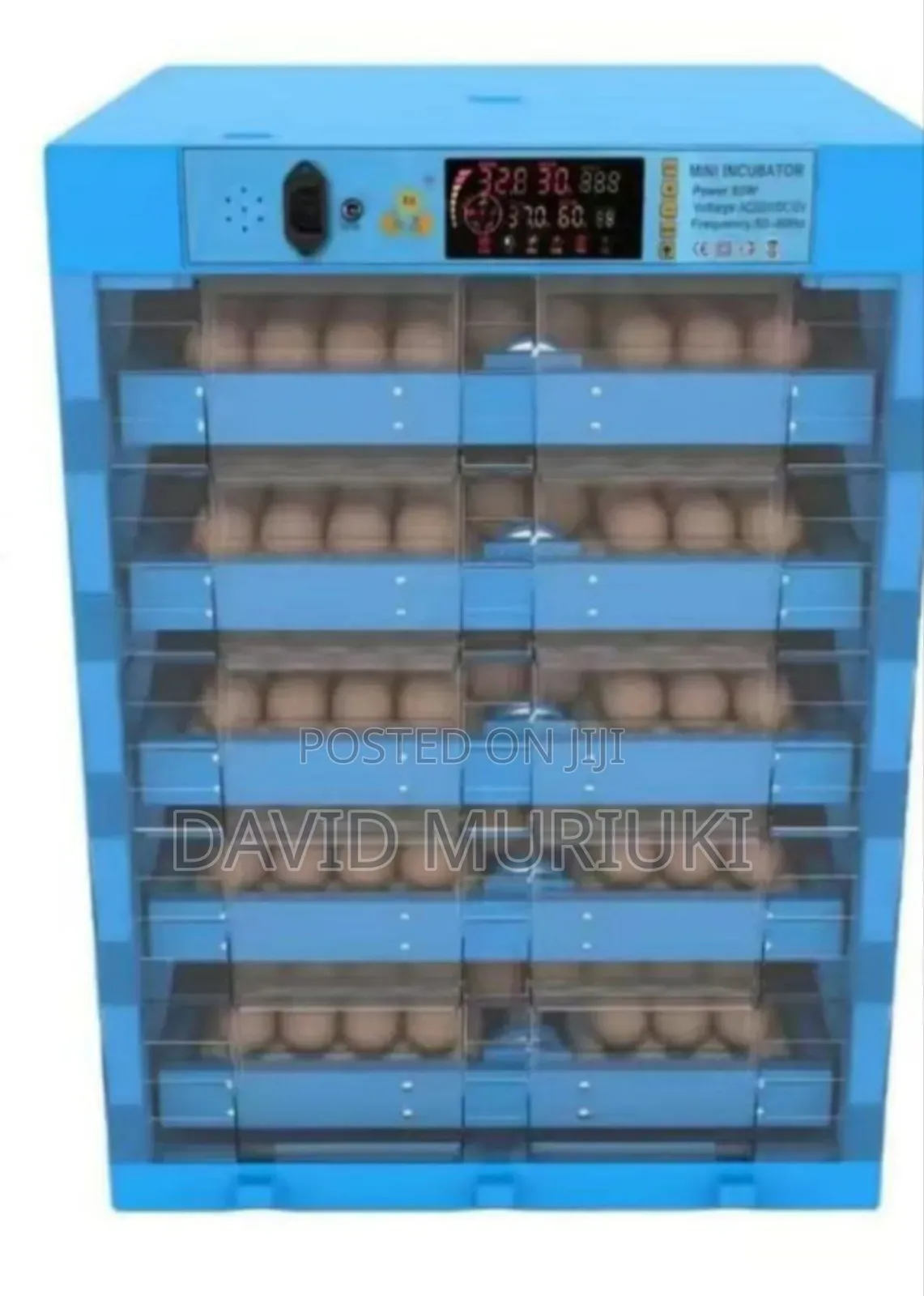 320 Eggs Incubator, Power -80w With Automatic Roller Ac/Dc