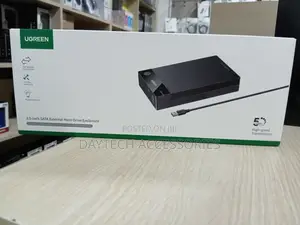 Ugreen Usb 3.0 3.5"/2.5" Hard Drive Enclosure With Uk Power Adapter.