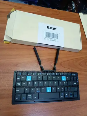 This Is a Bow Hb199 Foldable 3-Channel Bluetooth Keyboard.