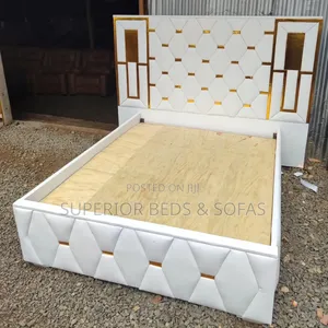 Gold Panel Bed Size 5 by 6