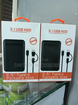 This Is a 2.5" Usb 3.1 Type-C Portable Hard Drive Enclosure.