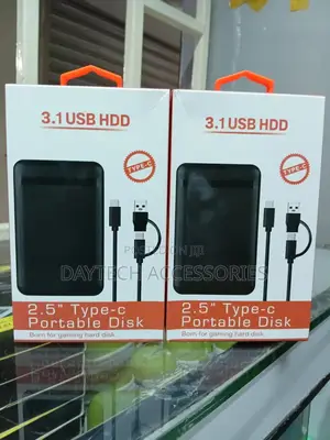 This Is a 2.5" Usb 3.1 Type-C Portable Hard Drive Enclosure.