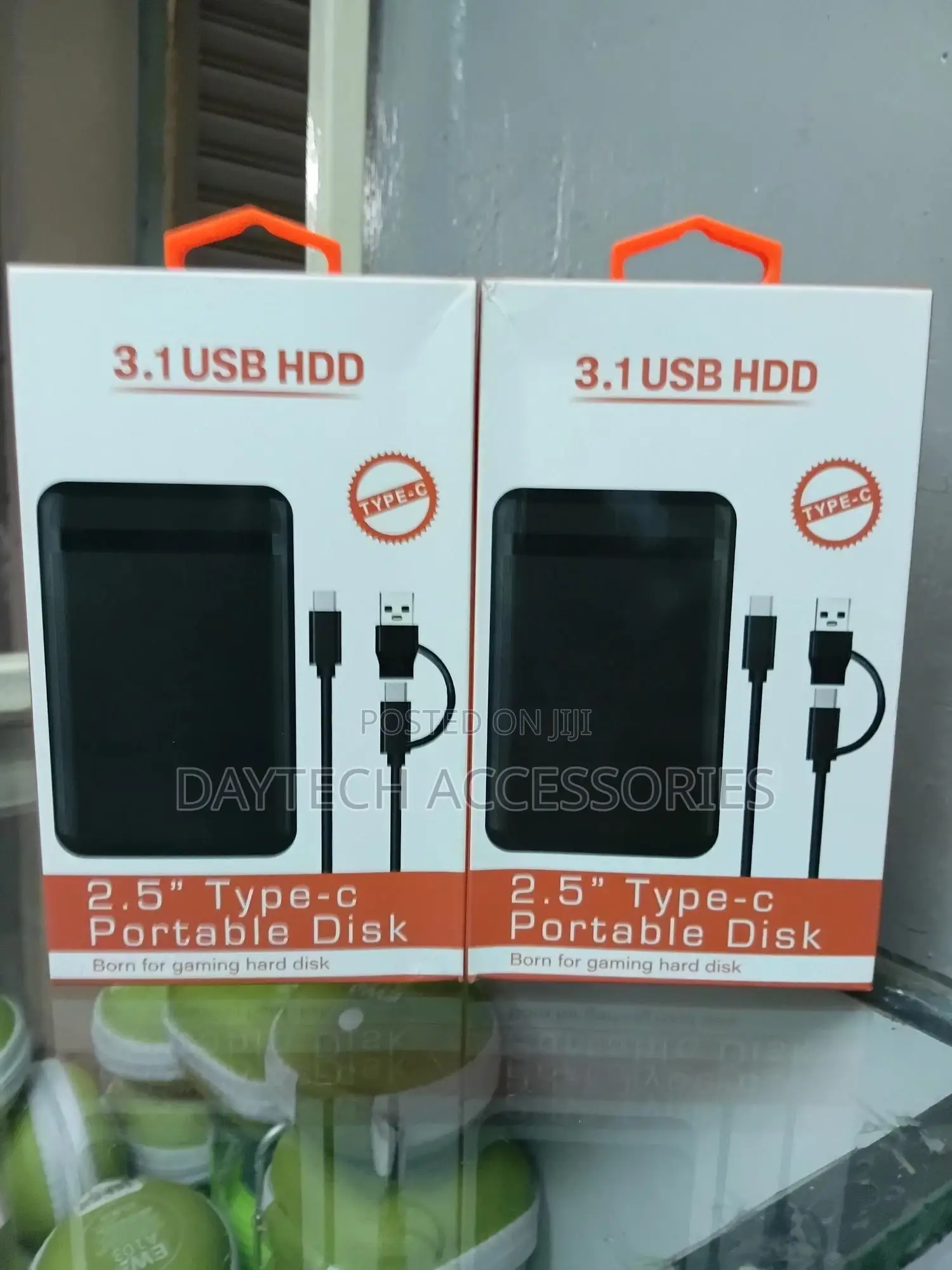 2.5 External Hard Disk Drive Casing With Cable.