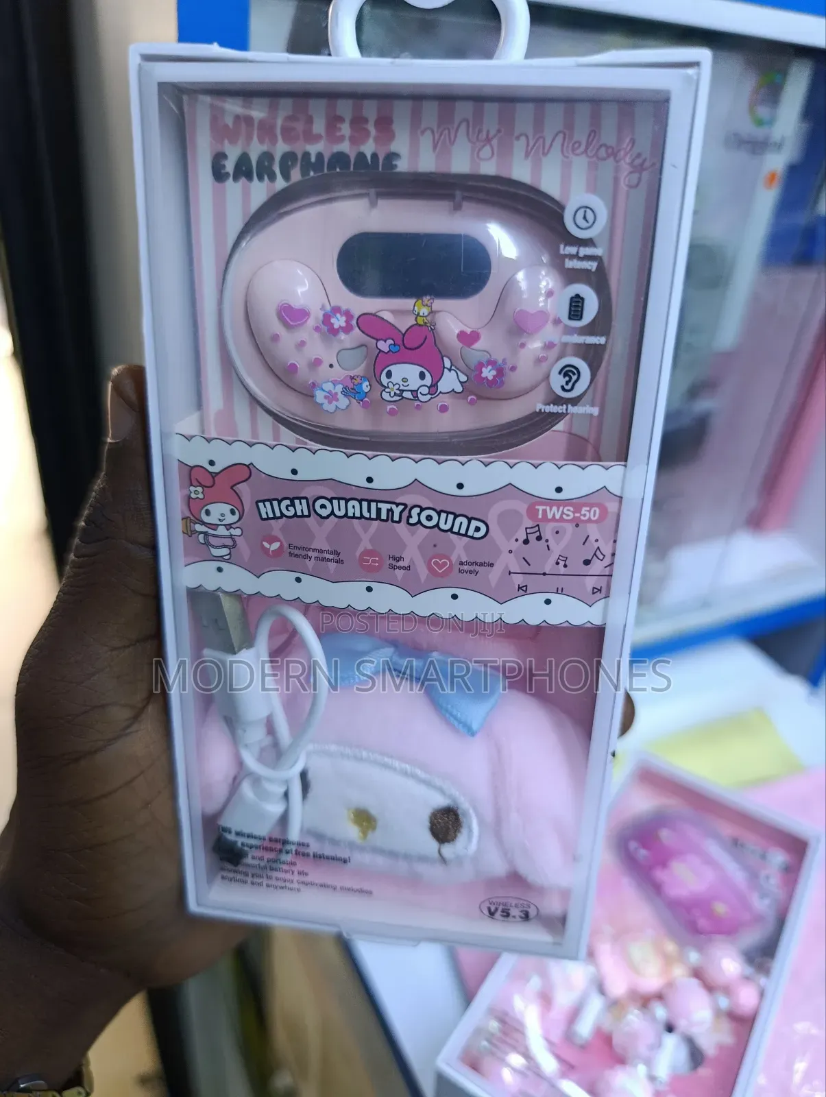 Wireless Bluetooth Earphone Protective Case Cartoon Doll Design