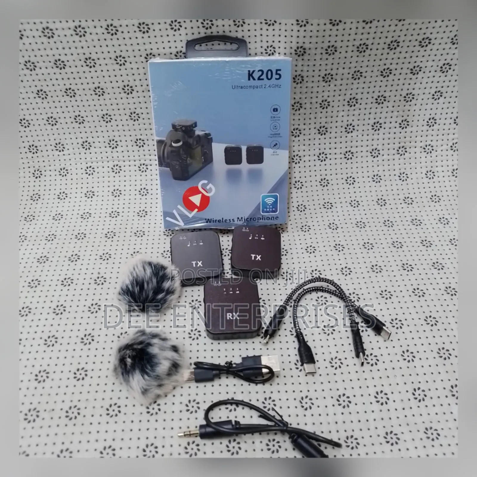  Wireless Dual Microphone