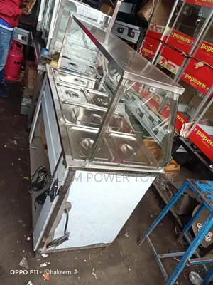 Juakali Stainless Steel Food Warmer Display Chiller